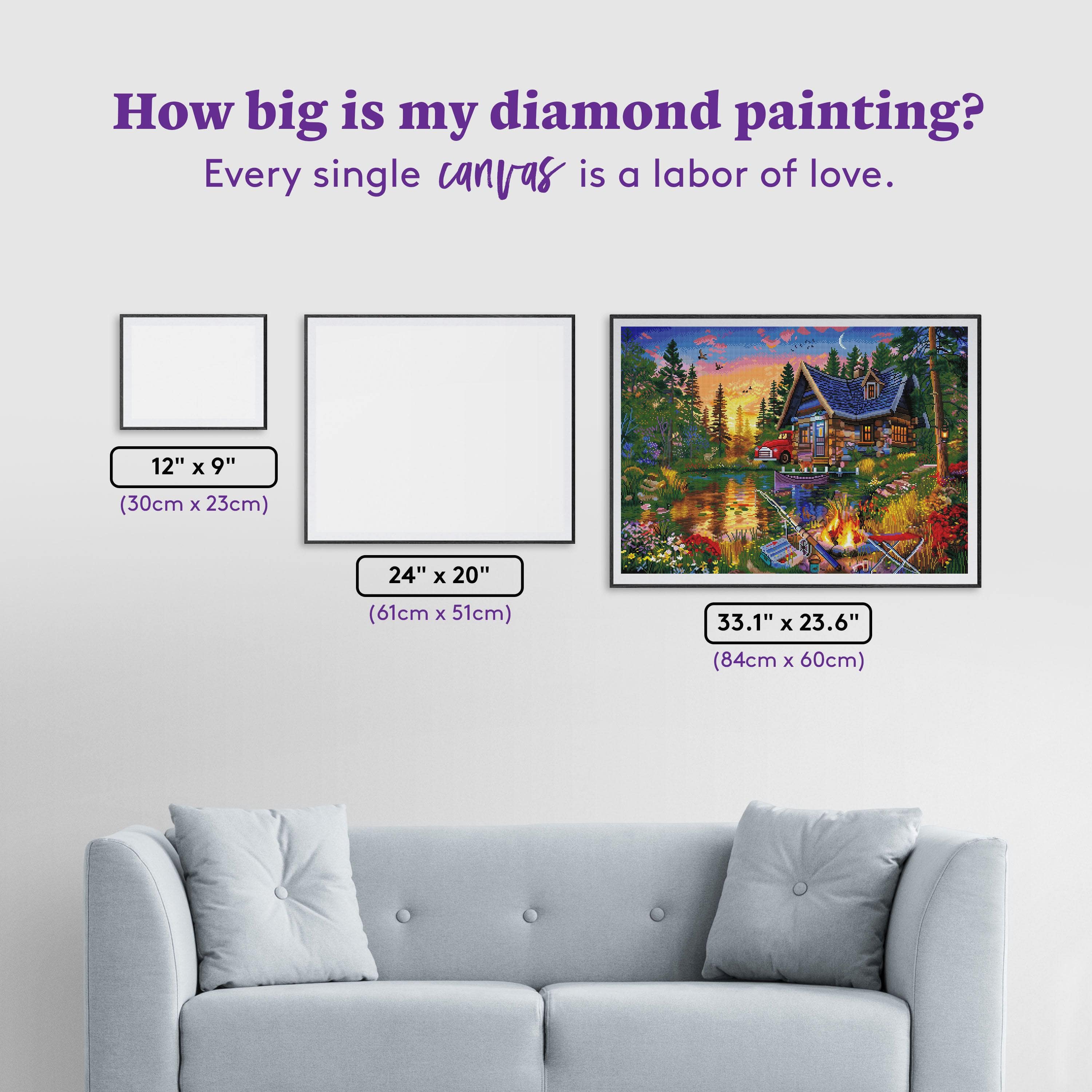 Summer Sunset Fishing Diamond Painting Kit – Diamond Art Club