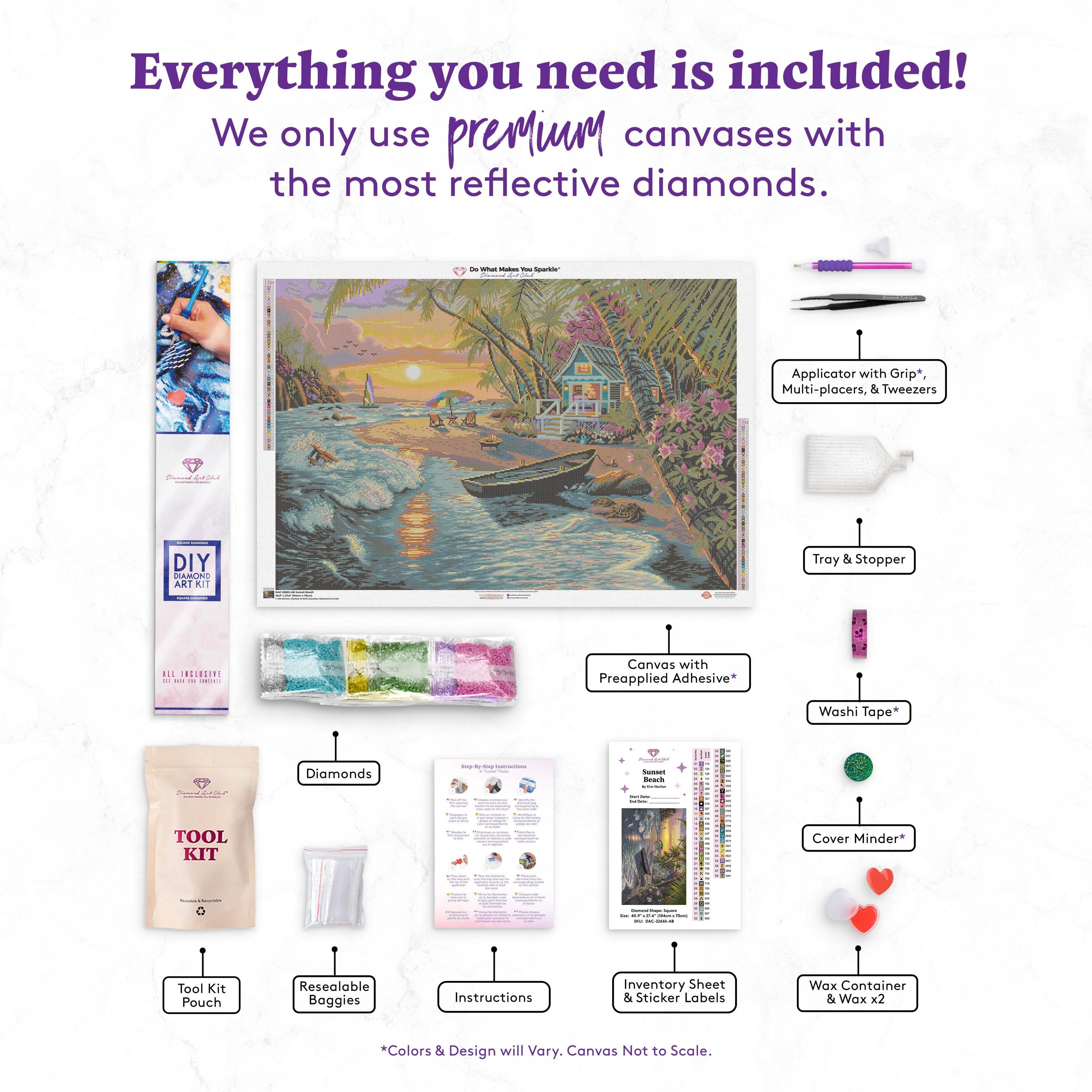 Sunset Beach – Diamond Art Club