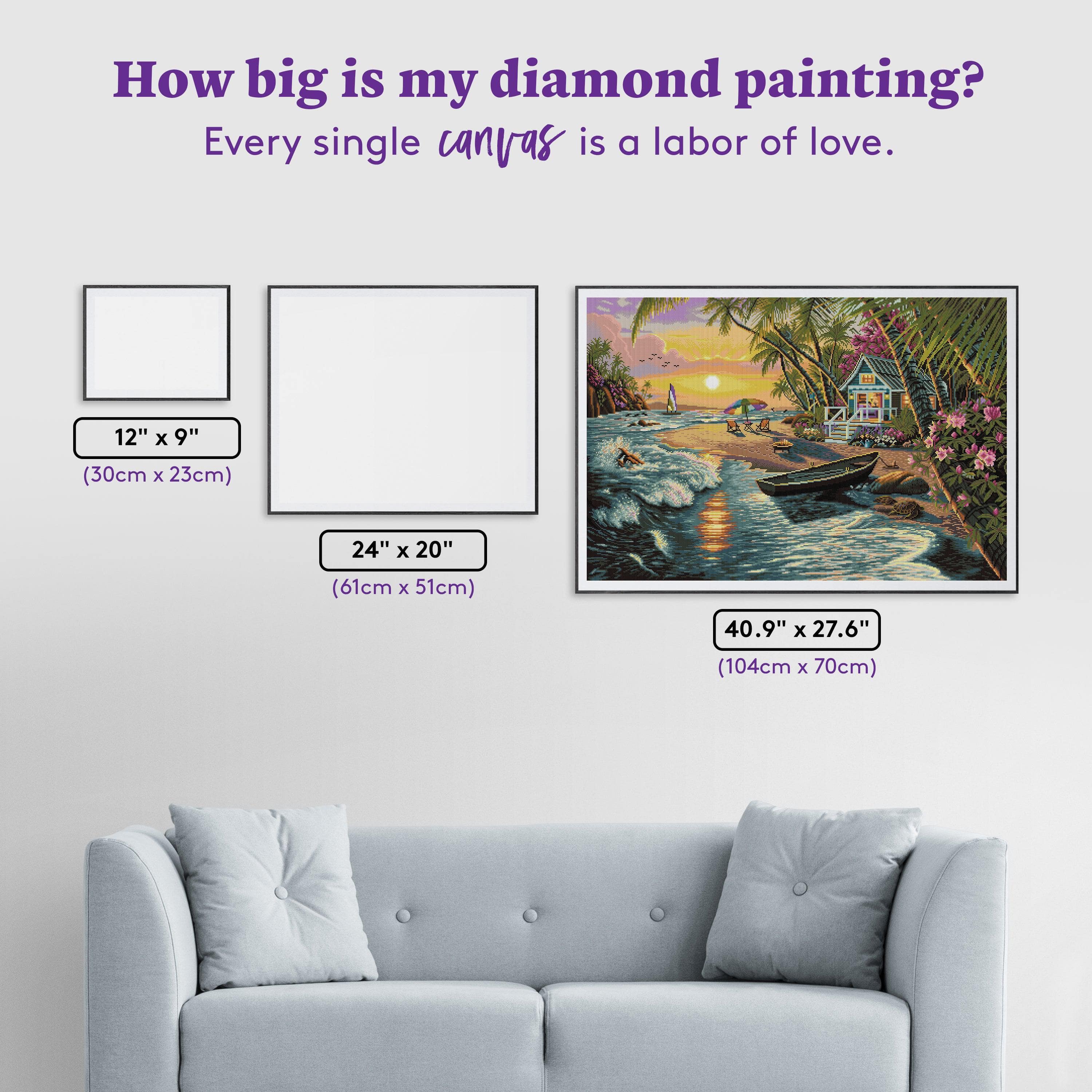 Sunset Beach – Diamond Art Club