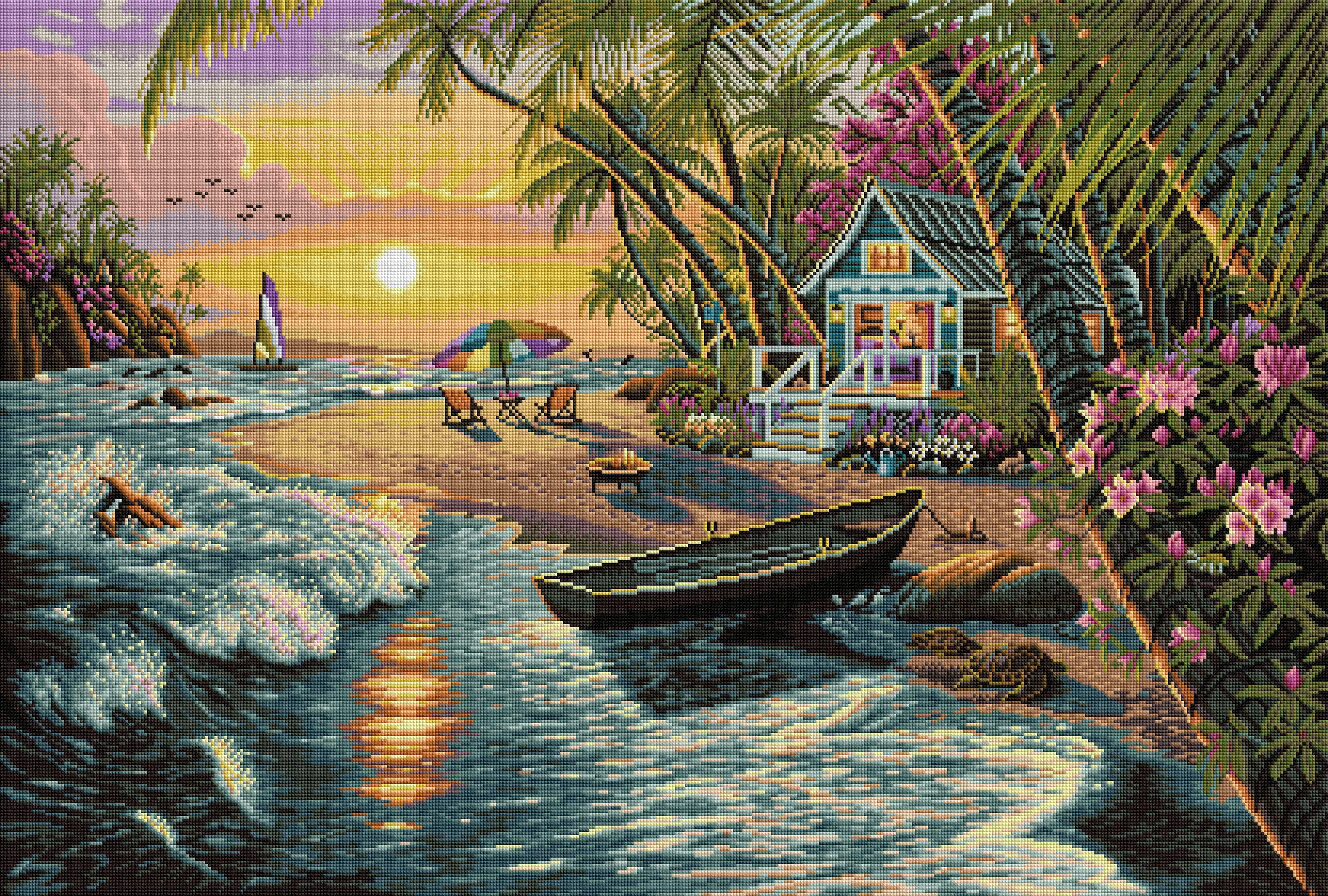 Sunset Beach – Diamond Art Club