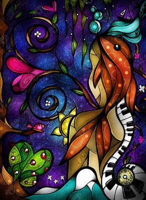 Diamond Painting Tell Me Stories 20.5″ x 28″ (52cm x 71cm) / Square With 42 Colors / 56,916