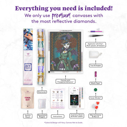 #1 DIY Diamond Art Painting Kit - Starborn Unicorn | Diamond Painting Kit | Diamond Art Kits for Adults | Diamond Art Club