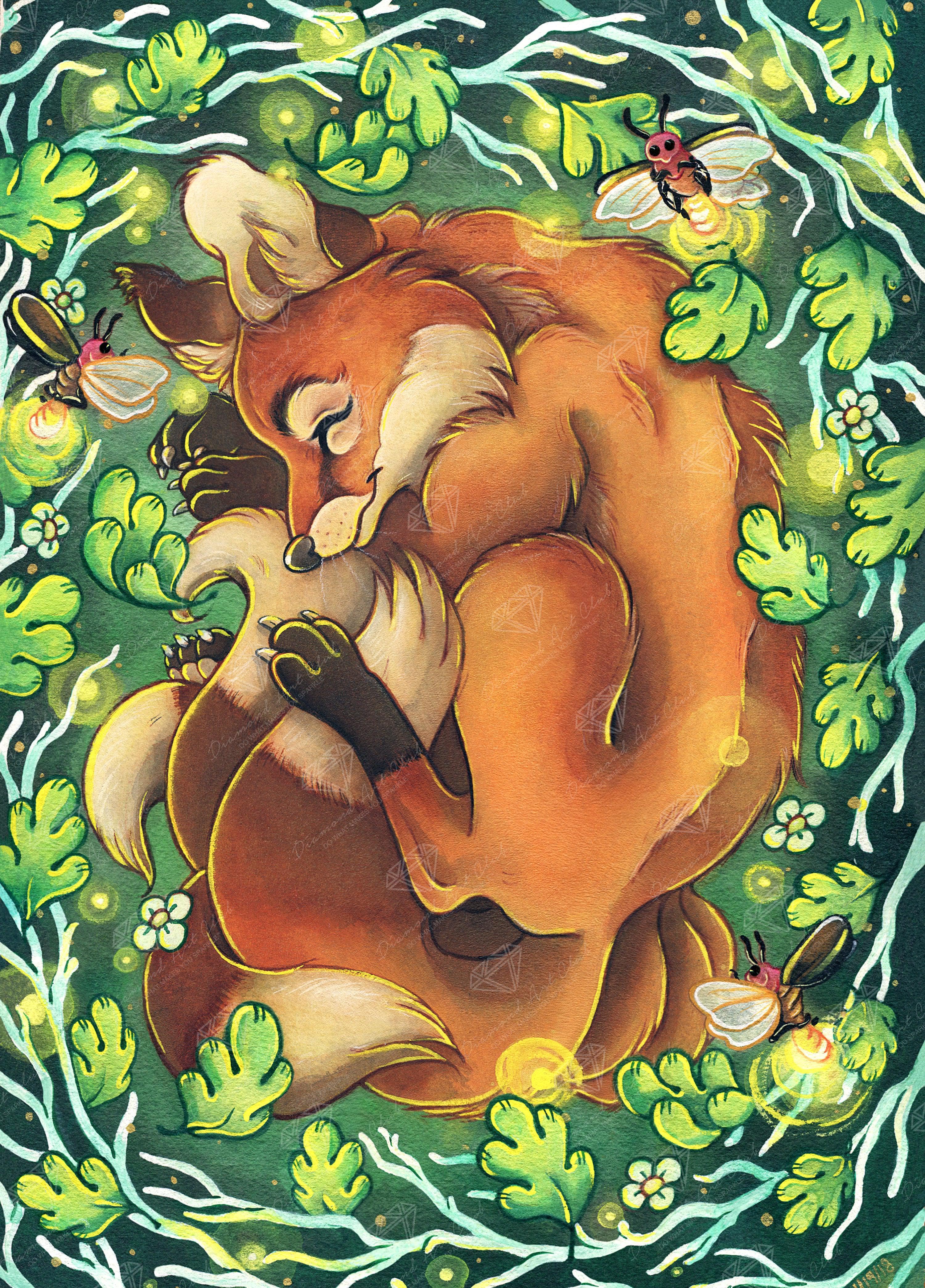 The Dreaming Kitsune – Diamond Art Club