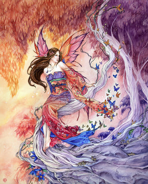 Diamond Painting The Edge of Enchantment 27.6" x 34.3" (70cm x 87cm) / Square with 51 Colors including 4 ABs / 97,440