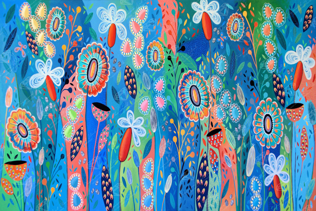 Futures So Bright — 20" x 30″ Round 38 Colors Including 2 ABs 48 600