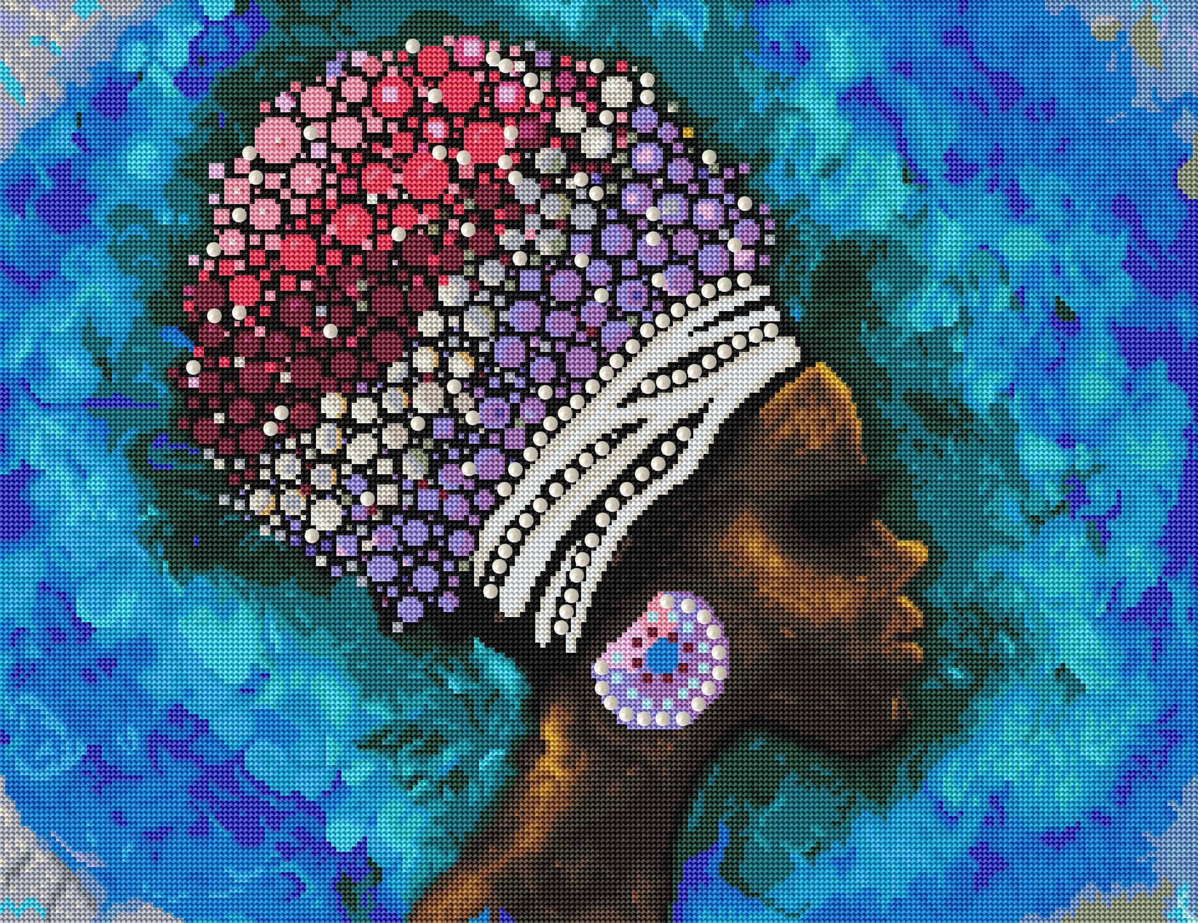 The Gaze Diamond Painting Kit – Diamond Art Club