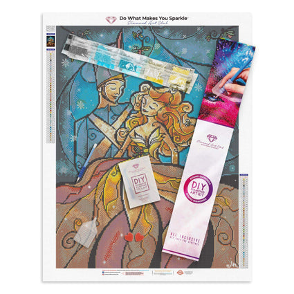 Diamond Painting The Little Tin Soldier 21.7" x 28.7" (55cm x 73cm) / Round With 43 Colors including 1 AB / 50,052