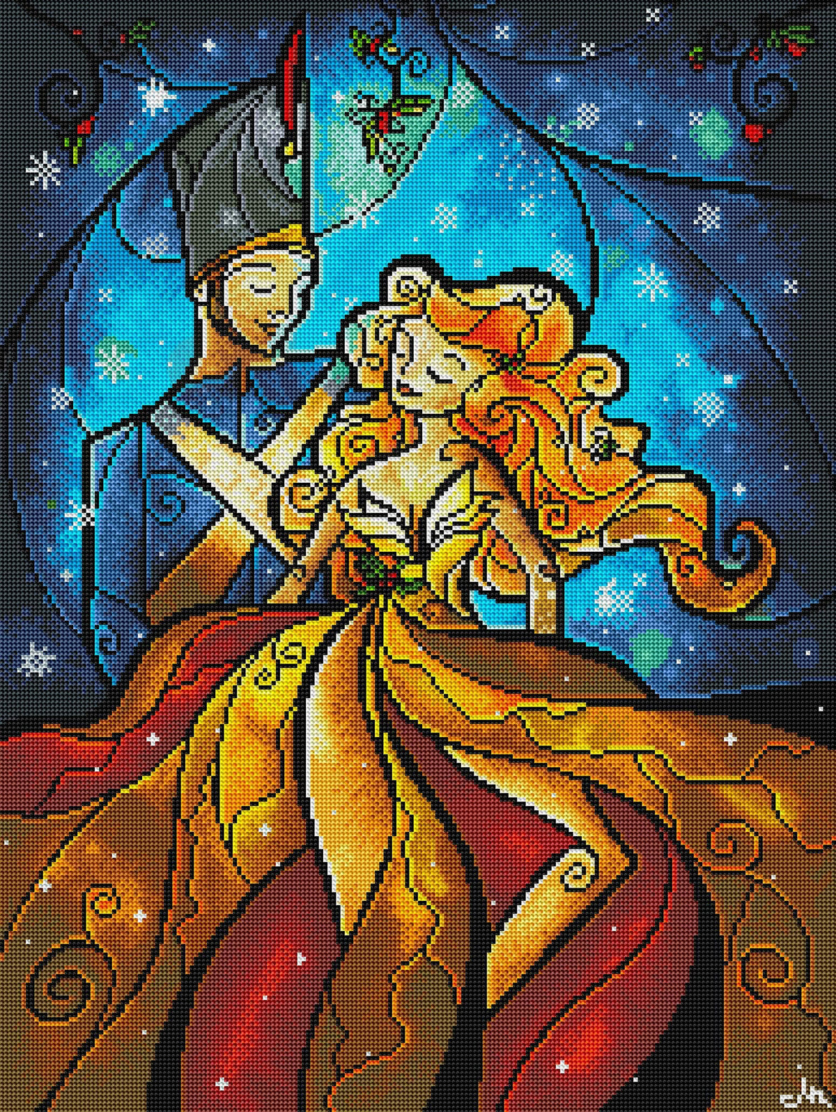 Diamond Painting The Little Tin Soldier 21.7" x 28.7" (55cm x 73cm) / Round With 43 Colors including 1 AB / 50,052