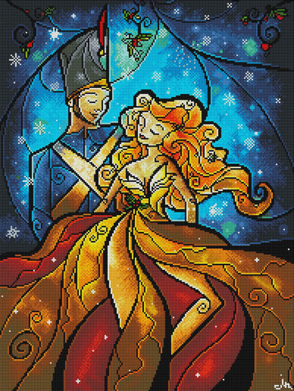 Diamond Painting The Little Tin Soldier 21.7" x 28.7" (55cm x 73cm) / Round With 43 Colors including 1 AB / 50,052