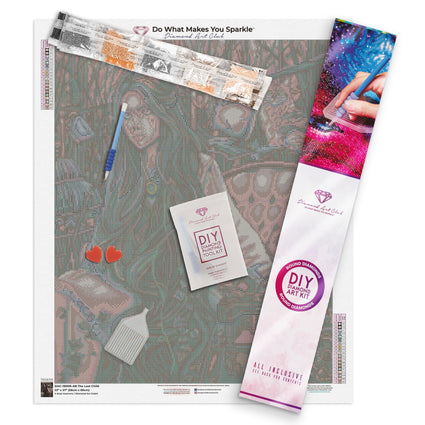 Diamond Painting The Lost Child 22" x 27″ (56cm x 69cm) / Round with 19 Colors including 1 AB / 48,954