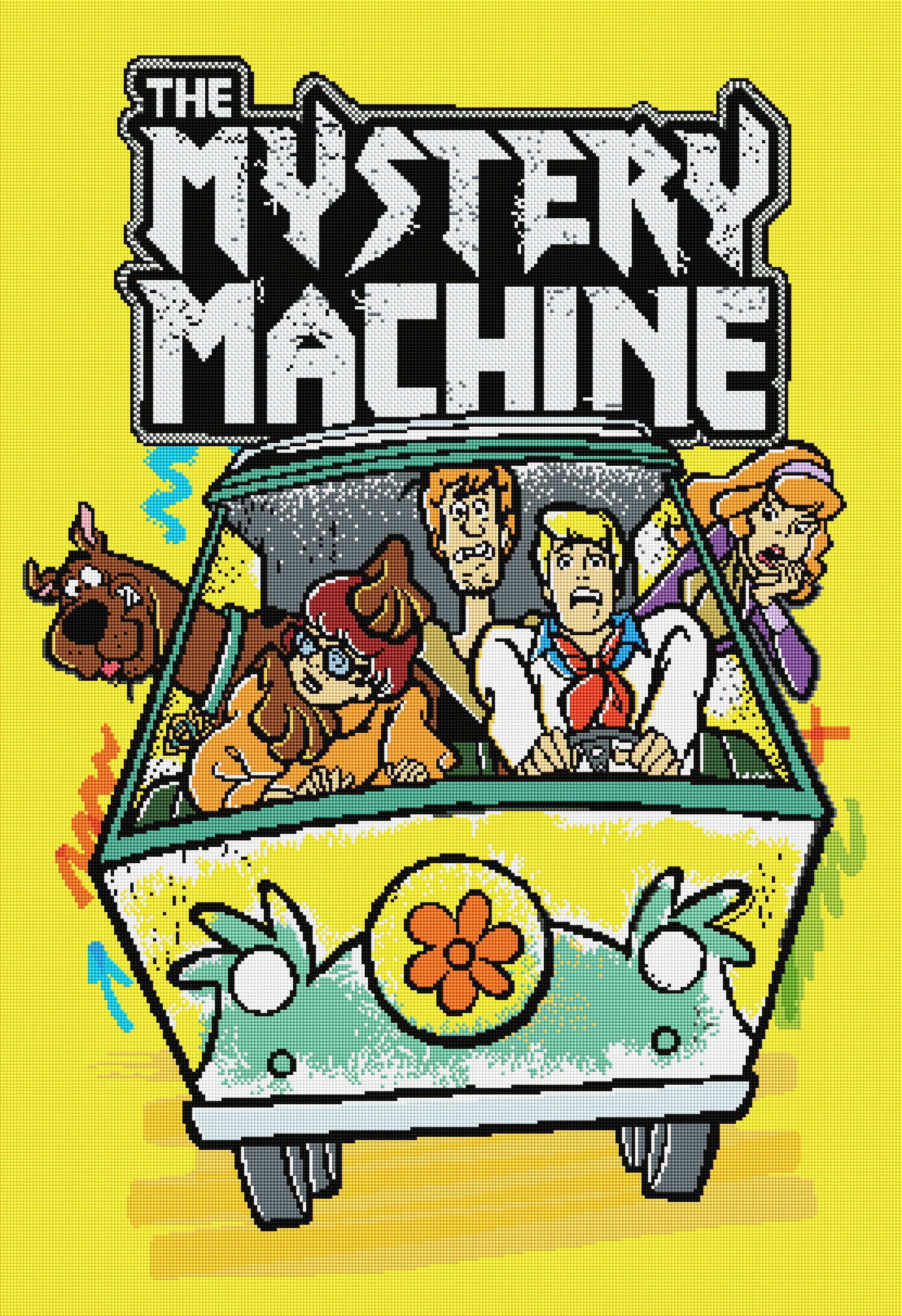 Scooby-Doo The Mystery Machine | Diamond Art Club®