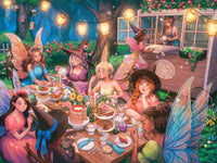 Diamond Painting The Tea Party 34.3" x 25.6" (87cm x 65cm) / Square With 65 Colors Including 4 ABs / 91,089