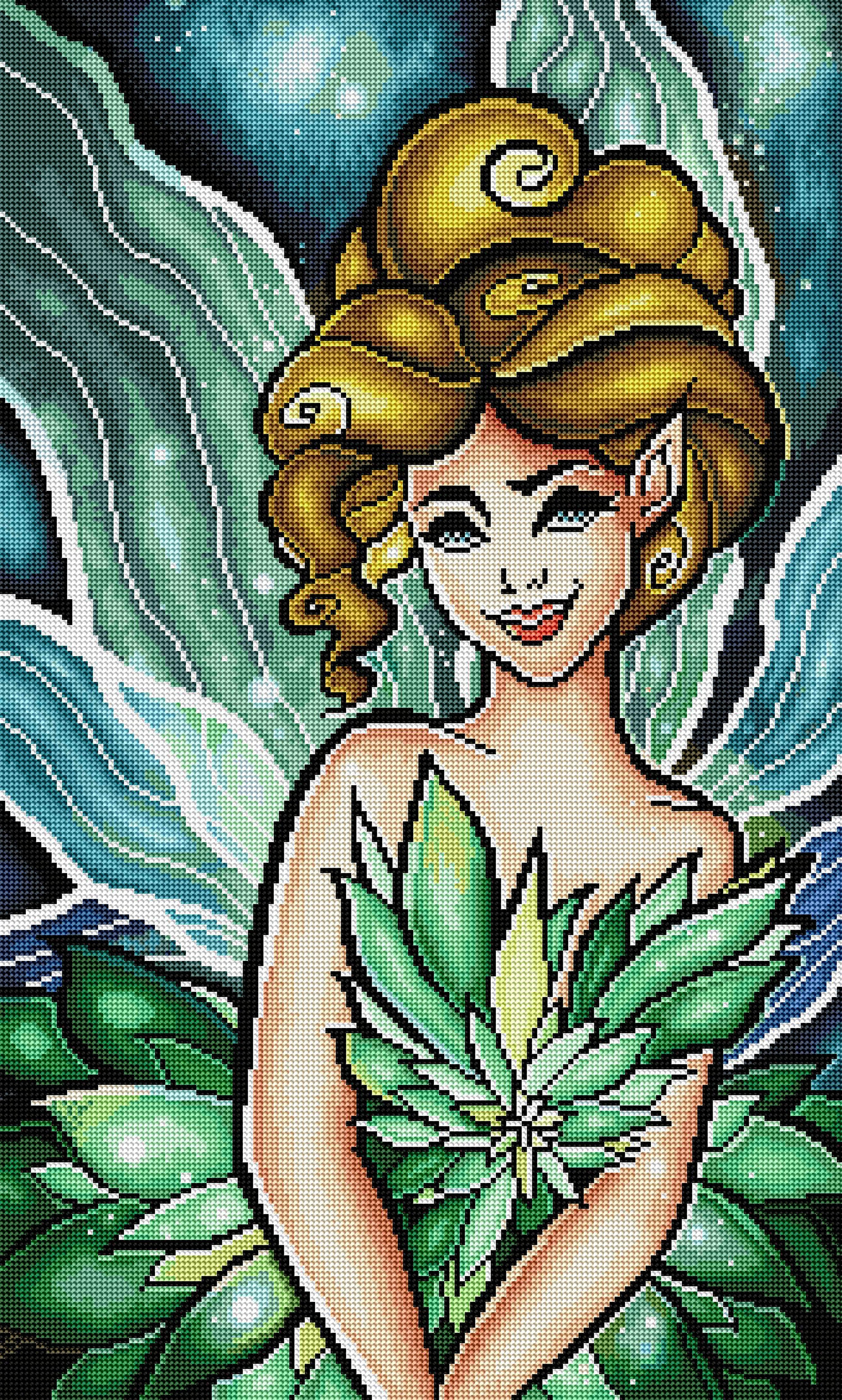 The Tinker Fairy Diamond Painting Kit – Diamond Art Club