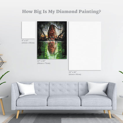 Diamond Painting The World I Used To Know 22" x 28″ (56cm x 71cm) / Round With 45 Colors Including 2 ABs / 49,895