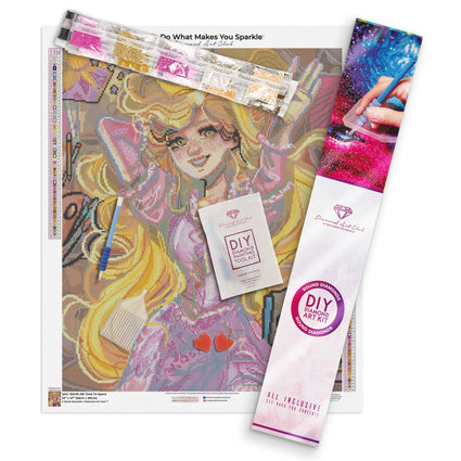 Diamond Painting Time to Spare 22" x 27″ (56cm x 69cm) / Round with 56 Colors including 2 ABs / 48,555