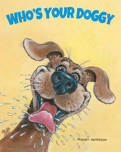 Diamond Painting Who's Your Doggie 20" x 25″ (51cm x 64cm) / Square with 24 Colors including 4 ABs / 50,853