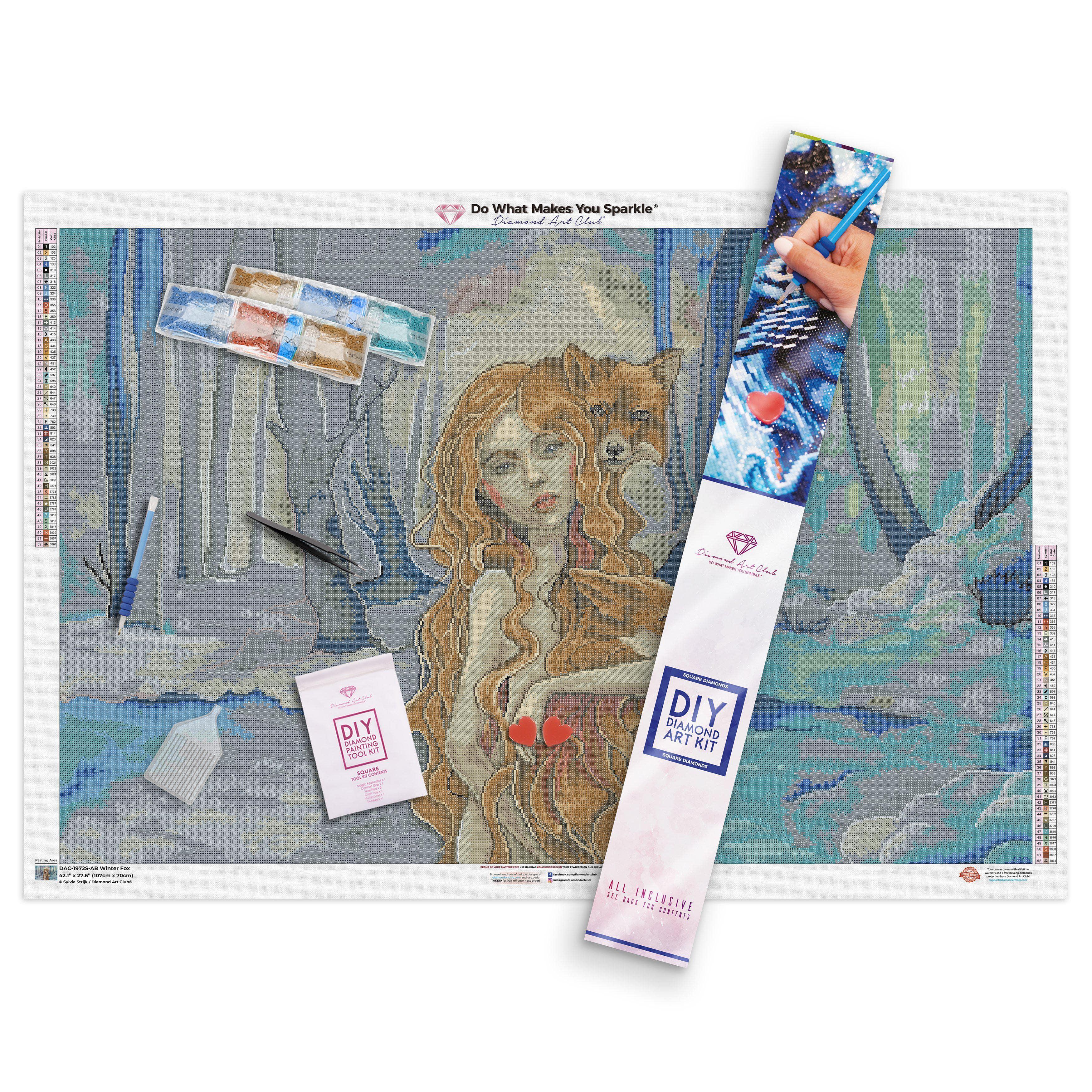 Winter Fox – Diamond Art Club