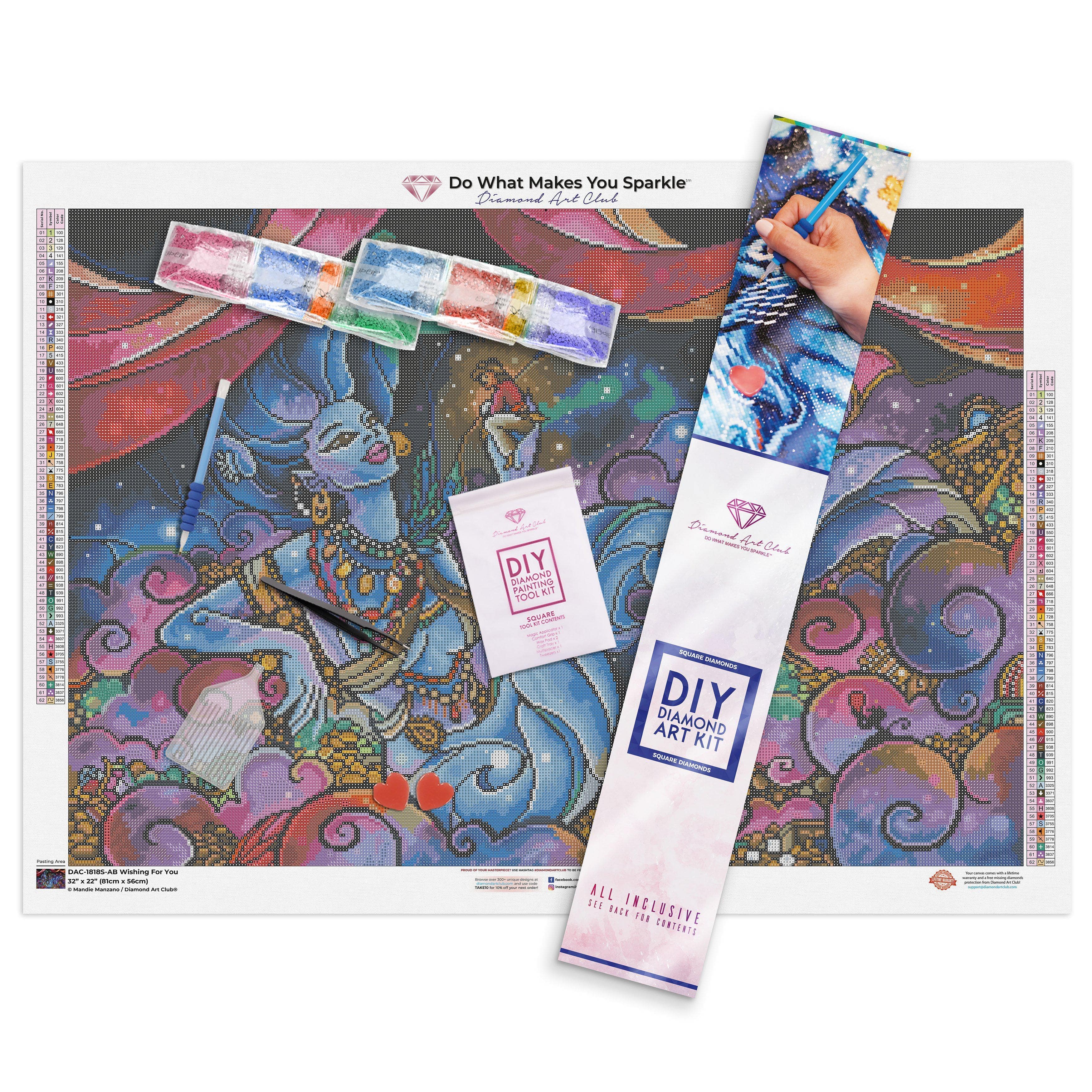 Wishing For You Diamond Painting Kit – Diamond Art Club