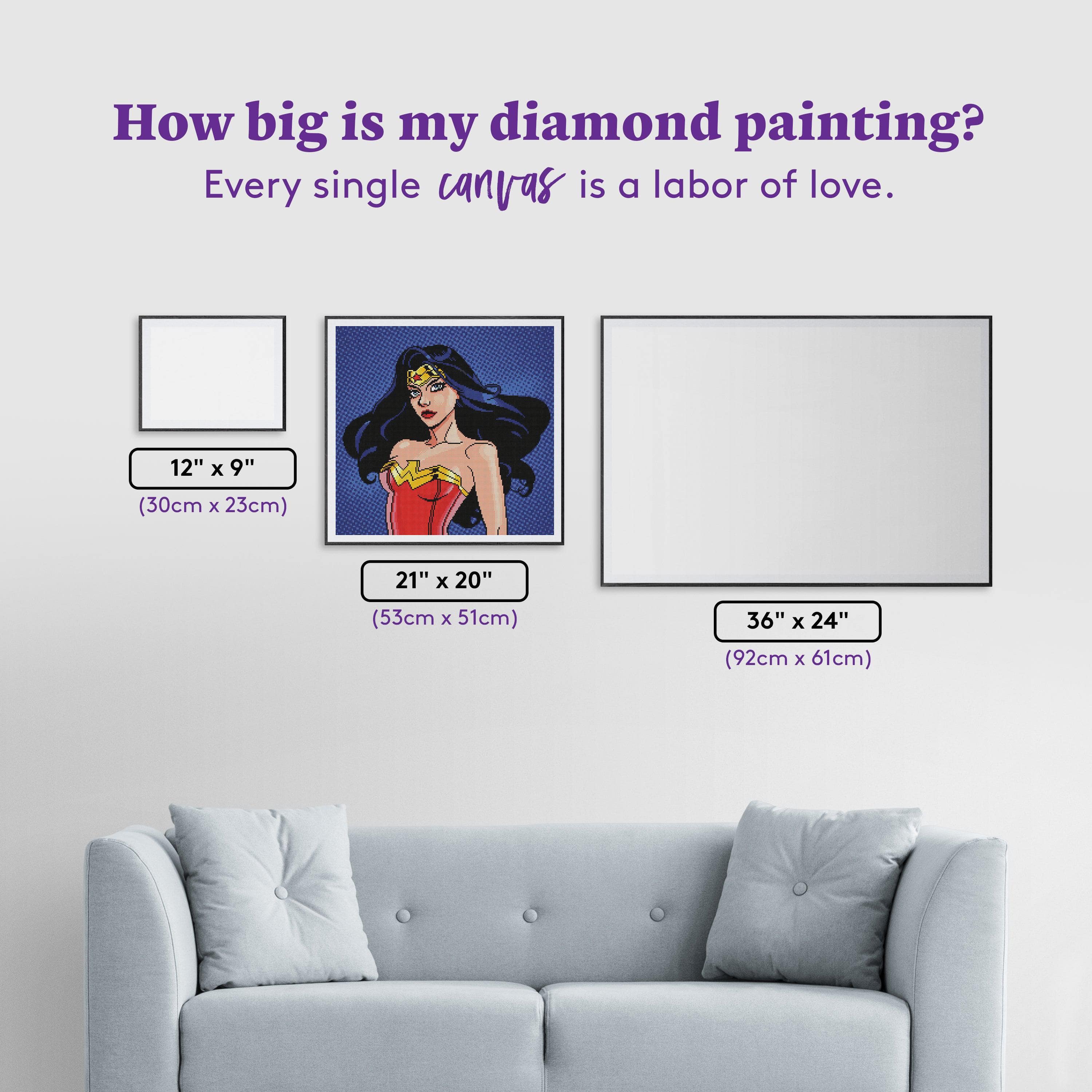Diamond Dotz, Diamond Wall Art Kit, 8 x 8 Inches