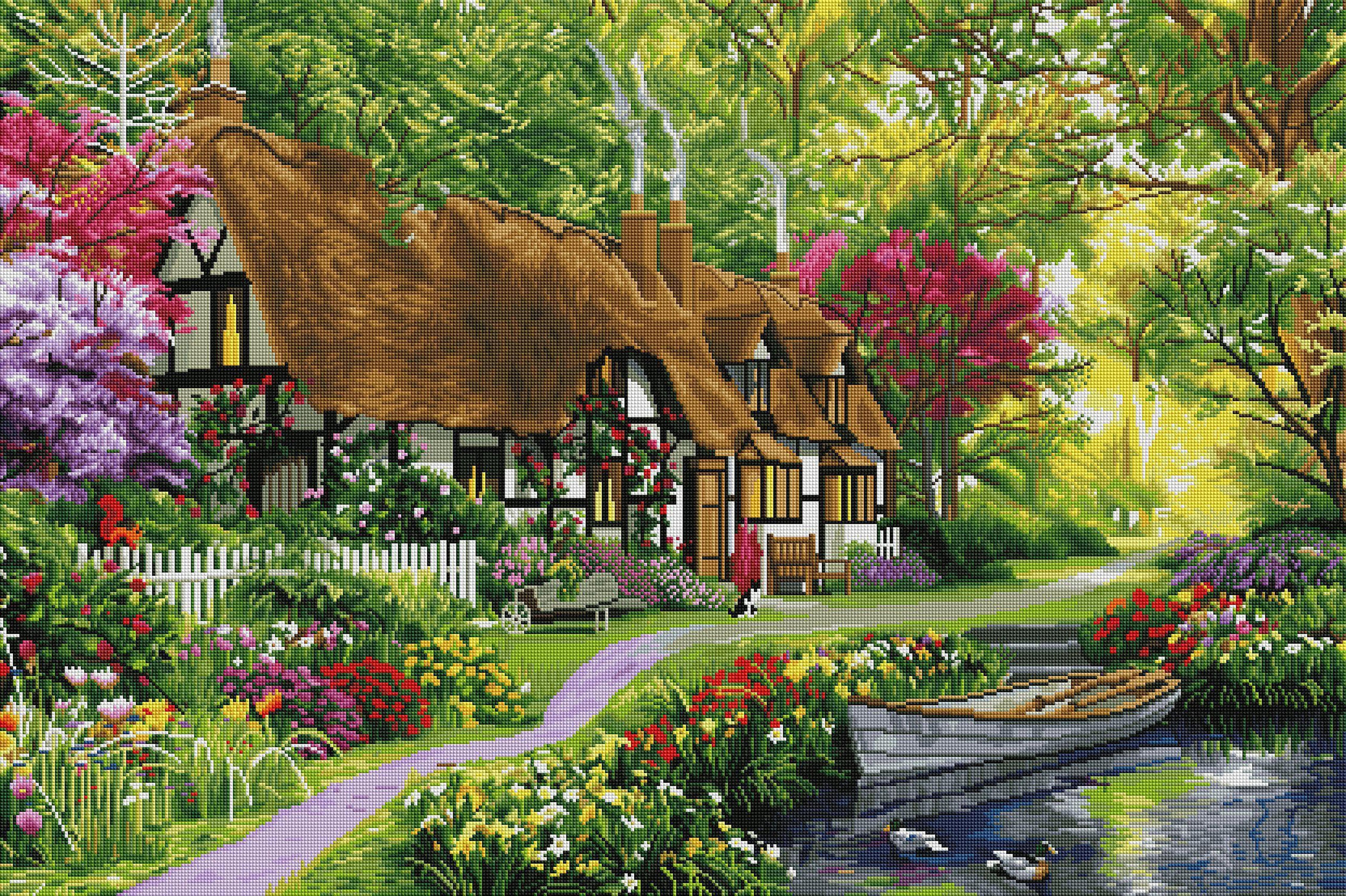 Woodland Walk Cottage – Diamond Art Club