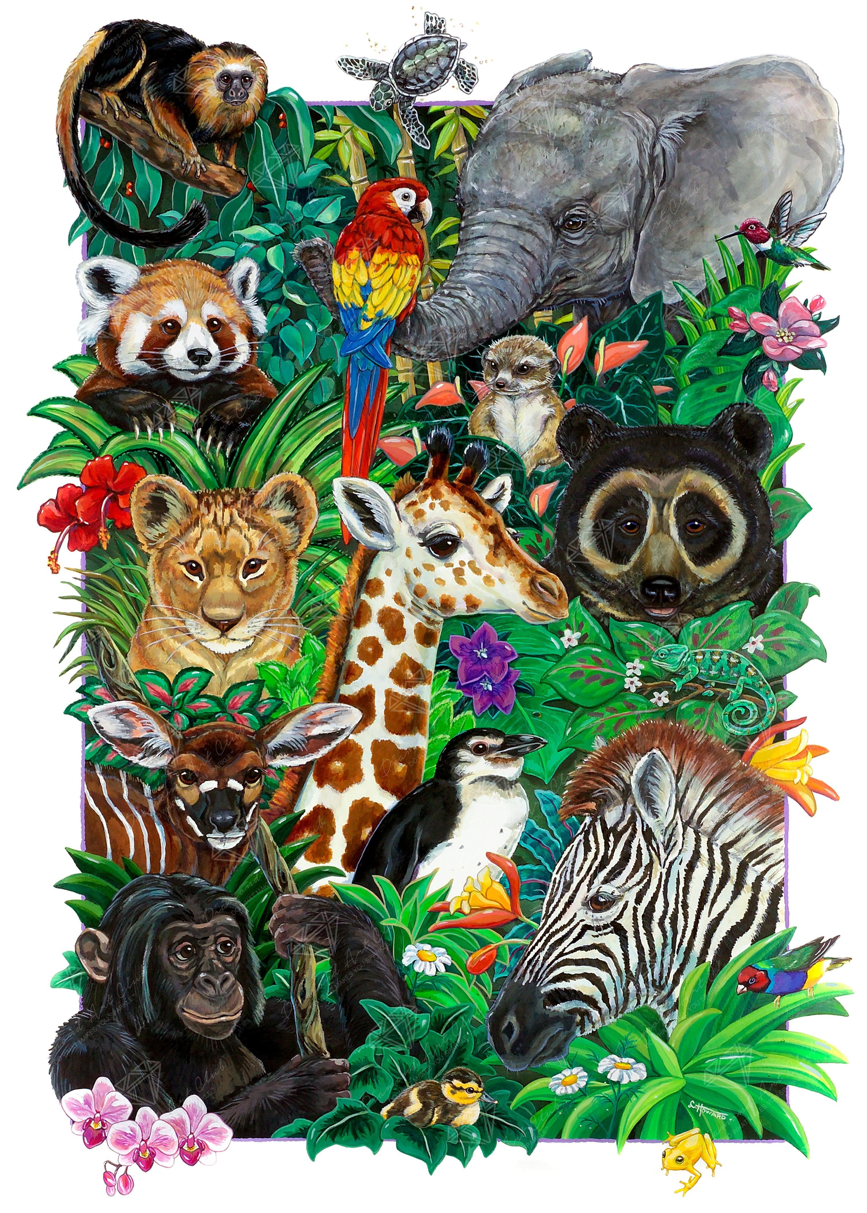 Young and Wild – Diamond Art Club