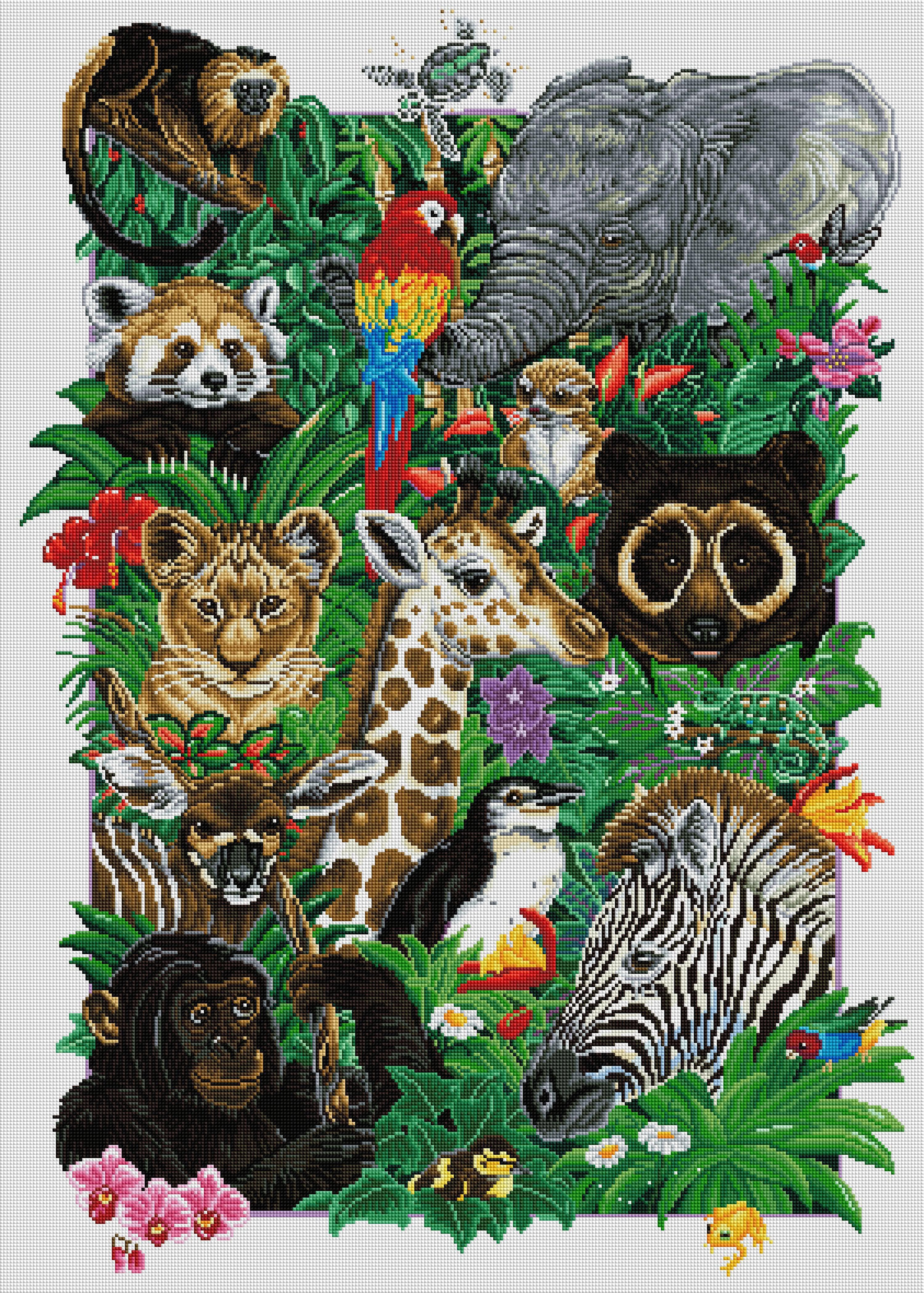 young-and-wild-diamond-art-