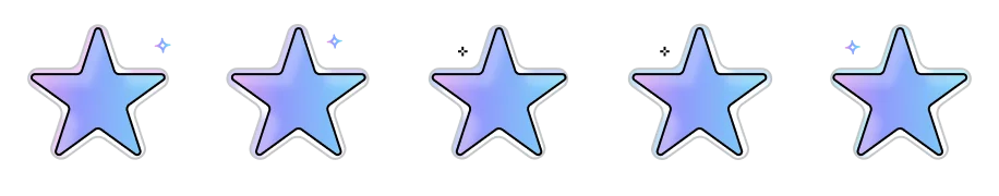 5 star rating